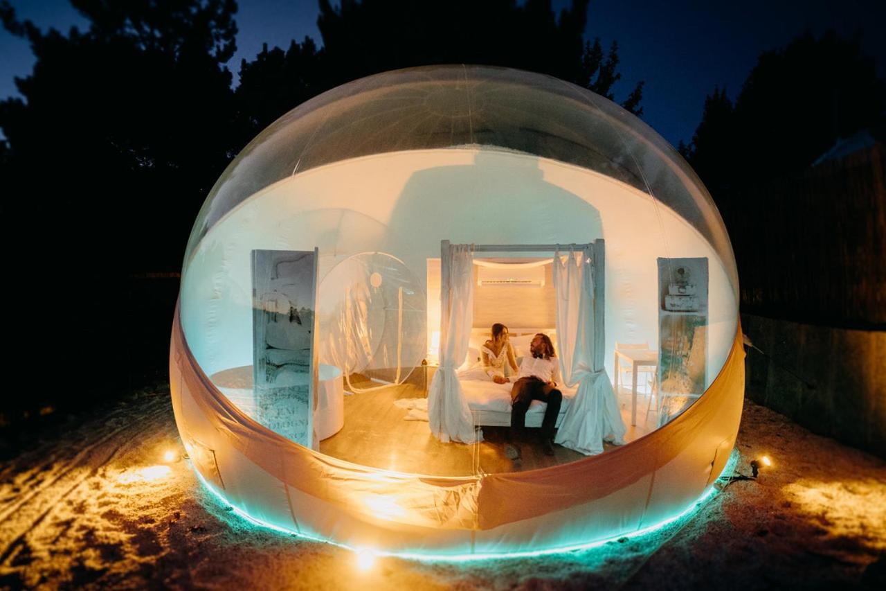 Hotel Burbujas Astronómicas Albarari Sanxenxo Exterior foto